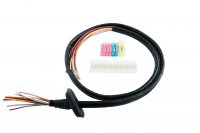 KIT DE RÉPARATION DE FAISCEAU DE CÂBLES HAYON GAUCHE BMW E61 + CÂBLES COLORÉS (1PC)