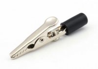 KROKODILLENBEK KLEM ZWART 5A 4MM² (1ST)