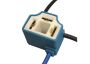 LAMP HOLDER H4 ANGLED CABLE CONNECTION 130MM (1PC)