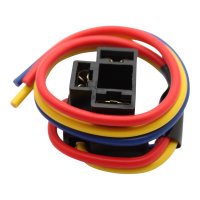 LAMP HOLDER H4 + WIRING (1PC)