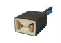 LAMP HOLDER H7 STRAIGHT CONNECTION 130MM CABLE (1PC)