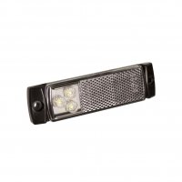 LAMPE DE MARQUAGE 12 / 24V BLANC 126X30MM LED (1PC)