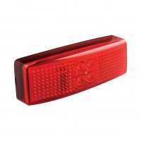 LAMPE DE MARQUAGE 12 / 24V ROUGE 110X40MM LED (1PC)