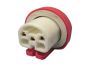 LAMPHOUDER KERAMISCH 9004/9007 MET 130MM KABEL (1ST)