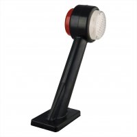 LARGE LUMIÈRE 12 / 24V ROUGE / BLANC 166X193MM LED DROITE (1PC) LARGE LUMIÈRE 12 / 24V ROUGE / BLANC 166X193MM LED DROITE (1PC)