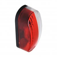 LARGE LUMIÈRE LED ROUGE / BLANC GAUCHE (1PC)