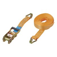 LASHING STRAP WITH RATCHET + 2 HOOKS 8 METERS 3000KG (1PC)