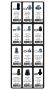 LES 12 BOUCHONS DE CARTER MOTEUR REMPLIS (1PC)