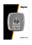 MARKER LAMP WHITE 66X62MM WITH REFLECTOR (1PC)