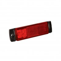 MARKING LAMP 12/24V RED 126X30MM LED (1PC)