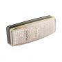 MARKING LAMP 12/24V WHITE 110X40MM LED (1PC)