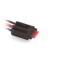 MIKRO III ZEKERINGHOUDER 1X2,5MM2 ROOD EN 2X1,5MM2 ZWART ZONDER KAP (1ST)