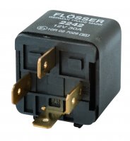 MINI RELAIS 12V OPEN 30A 4-POLIG (10)