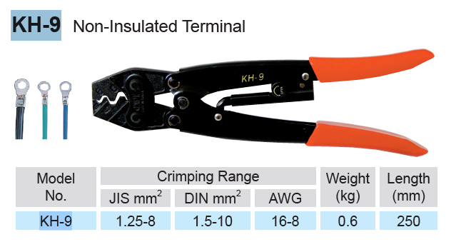 momenttang voor ongeisoleerde starterogen 1510mm 1st momenttang voor ongeisoleerde starterogen 1510mm 1st