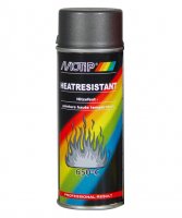 MOTIP PEINTURE HAUTE TEMPÉRATURE GRIS 650°C 400ML (1PC)