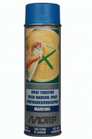 MOTIP WOOD MARKING SPRAY BLAUW 500ML (1ST)