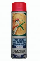 MOTIP WOOD MARKING SPRAY ROOD 500ML (1ST)