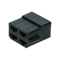 MULTICONNECTOR BLACK FEMALE 4 PINS (10PCS)