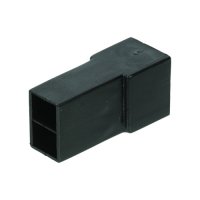 MULTICONNECTOR BLACK MALE 2 PINS