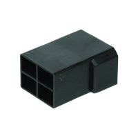 MULTICONNECTOR BLACK MALE 4 PINS