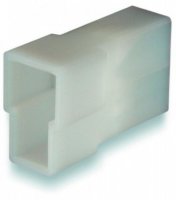 MULTICONNECTOR WHITE FEMALE 2 PINS T