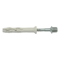 NAGELPLUG MET DRAADEIND VERZINKT M7X40 (200)