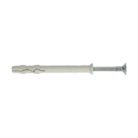 NAGELPLUG MET VERZONKEN KRAAG GEMONTEERD VERZINKT 8X80 (100)