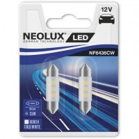 NEOLUX 12V LED RETROFIT 6000K C5W 36MM (1ST)