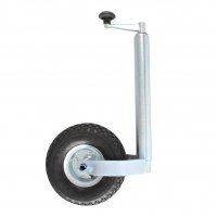 NOSE WHEEL 48MM RIM METAL AND AIR TIRE 260X85MM (1PC)