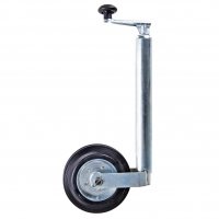NOSE WHEEL 48MM RIM METAL + RUBBER TYRE 200X50MM (1PC)