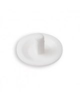 NYLON AFDEKKAP KOPBORING SCHROEF 2,5 RAL 1015 BEIGE (500)
