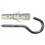 NYLON MULTIFUNCTIONELE PLUG MET SCHROEFHAAK 4X35 (50)