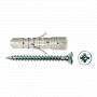 NYLON MULTIFUNCTIONELE PLUG MET VK- SCHROEF VERZINKT 4X35 (100)