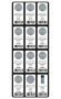PILES DE CELLULE À BOUTON VARTA INLAY REMPLIES (1PC)