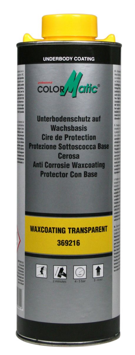 pistolet de cire colormatic anti corrosion transparent 1pc pistolet de cire colormatic anti corrosion transparent 1pc