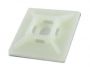 PLAKZADELS WIT 28X28MM (100)