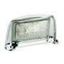 PLAQUE D‘IMMATRICULATION LUMINEUSE 12 / 24V 76X41MM LED CHROME (1PC)