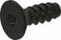 PLASTITE 30° ZWART GEPASSIVEERD VK-PLS TORX 3,0X10