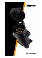 PLUG 7-POLES PVC + VALVE (1PC) PLUG 7-POLES PVC + VALVE (1PC)