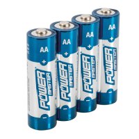 POWER MASTER BATTERY AA/LR6 4-PACK (1PC)