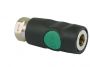 PREVOST SAFETY COUPING BUTTON GREEN G 1/4 FEMALE THREAD S1 (1PC)