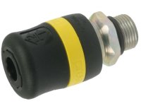 PREVOST SAFETY COUPING GRIP YELLOW G 1/2 MALE THREAD (1PC)