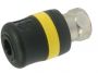 PREVOST SAFETY COUPING GRIP YELLOW G 3/8 FEMALE THREAD (1PC)