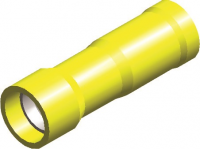 PVC ECONOMY INSULATED FEMALE BULLET DISCONNECTORS YELLOW 1,5-4,0 5,0MM (100)