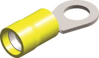 PVC ECONOMY INSULATED RING TERMINALS YELLOW 4,3 (100)
