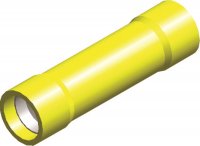 PVC INSULATED BUTT CONNECTORS YELLOW 4-6 (500PCS)