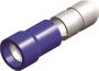 PVC INSULATED MALE BULLET DISCONNECTORS BLUE 4,0 (1000PCS)