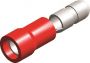 PVC INSULATED MALE BULLET DISCONNECTORS RED 4,0 (1000PCS)