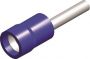 PVC INSULATED PIN TERMINALS BLUE (1,9X12) (5PCS)