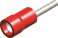 PVC INSULATED PIN TERMINALS RED (1,9X12) (5PCS)